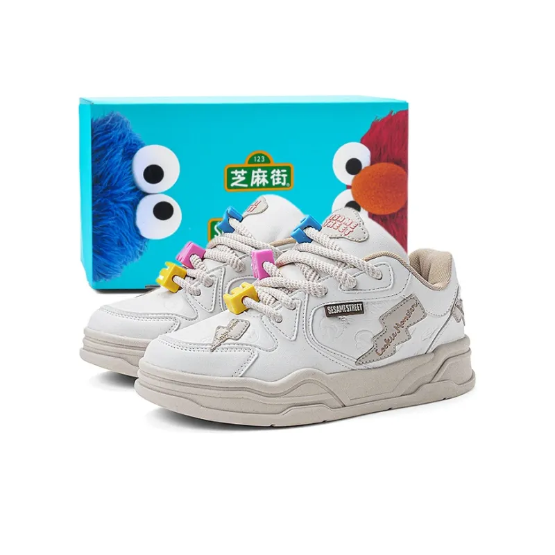 SESAME STREET Anti-Slip Wear-Resistant Low-Top Skateboard Shoes Unisex-6