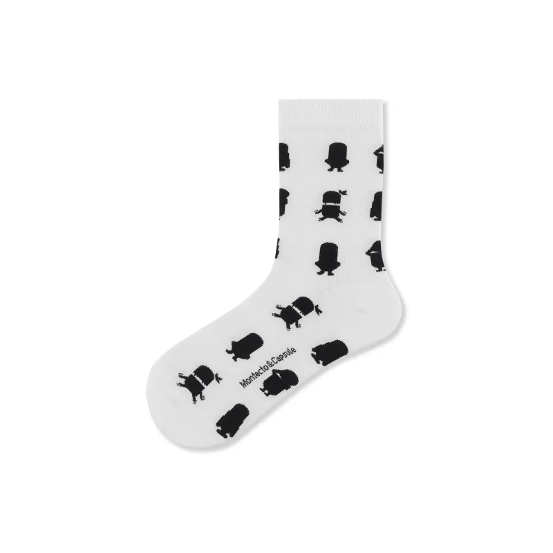 Montecto&Capsule Mid Calf Socks Unisex-1