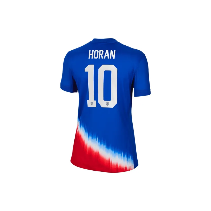 Nike Women's Lindsey Horan Uswnt 2024 Stadium Away Jersey Royal-1