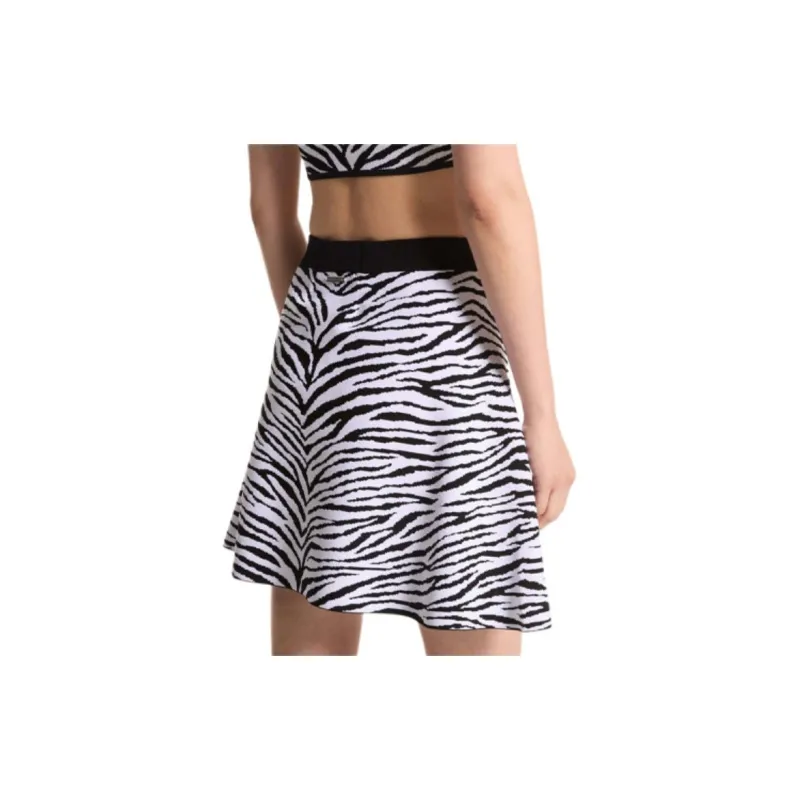 MICHAEL KORS Zebra print A line Skirt-1
