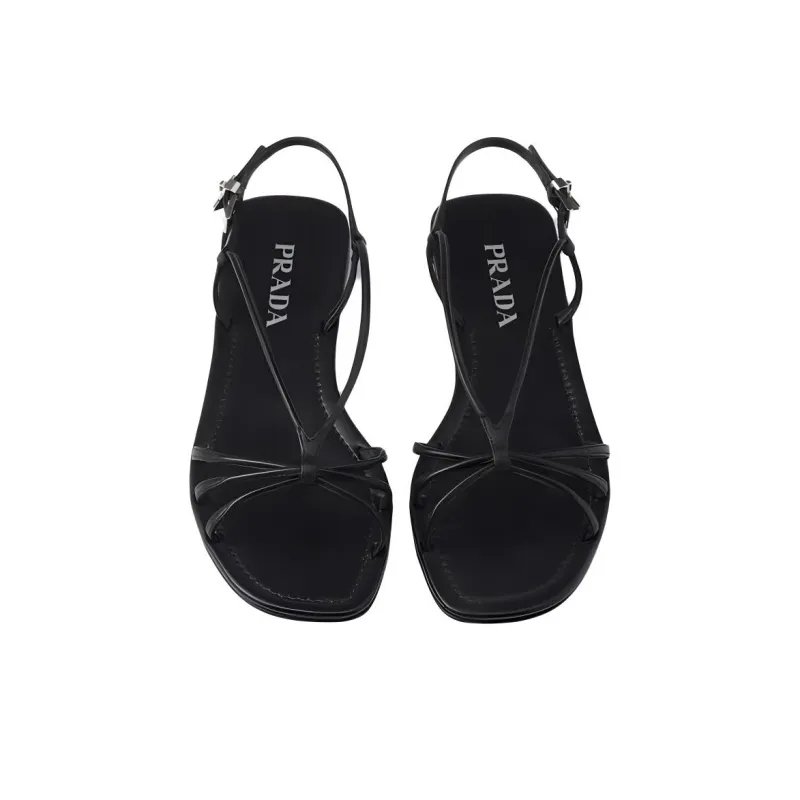 PRADA Strap Sandals Women's Black-3