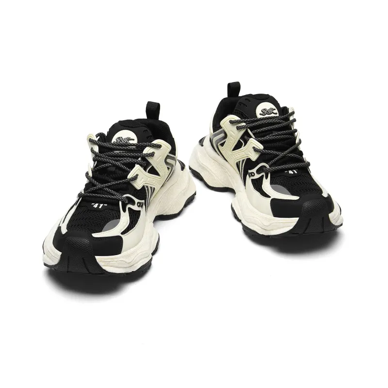 SNSK Dominant Collection Wear Resistant Breathable Height Increasing Low Top Chunky Sneakers Men's-9