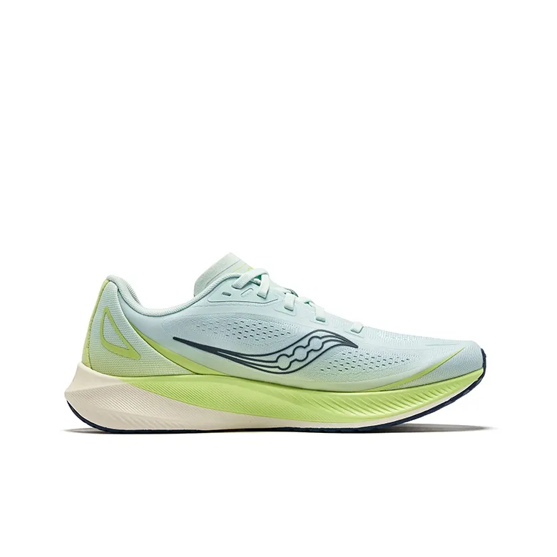 Saucony Lightweight Training Cushioning Running Shoes Men's Blue Green-1