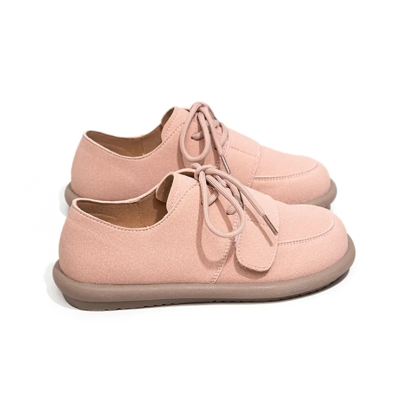 Feiyue Casual Single Shoes 3cm Women's Pink-3
