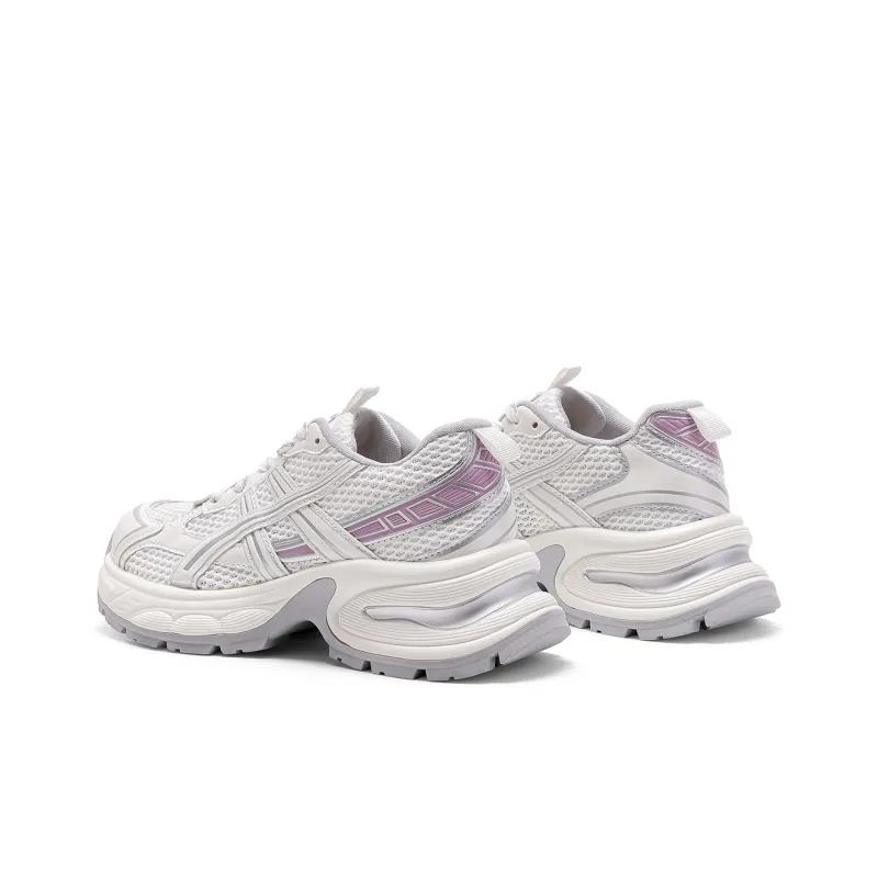 C°BANNER Low Top Chunky Sneakers Women's White Purple-2