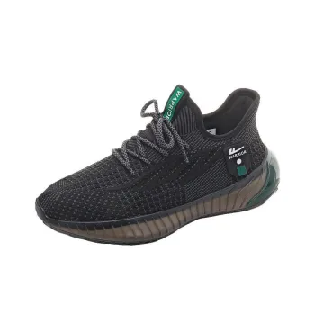 Warrior Abrasion Resistant Breathable Low Top Casual Shoes Men's Black Green
