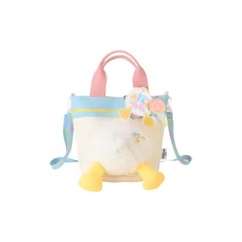 POTDEMIEL Disney Donald Duck Donald Duck Series Cotton Crossbody Handbags Regular Women's Blue