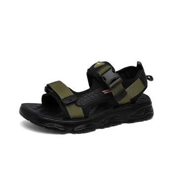 Warrior Casual Chef Shoes Beach Sandals Men's Green Black