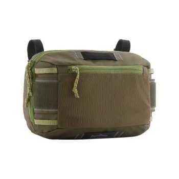 Patagonia Recycled Nylon Bonded Polyurethane Bonded TPU Storage Bag Regular Unisex Basin Green