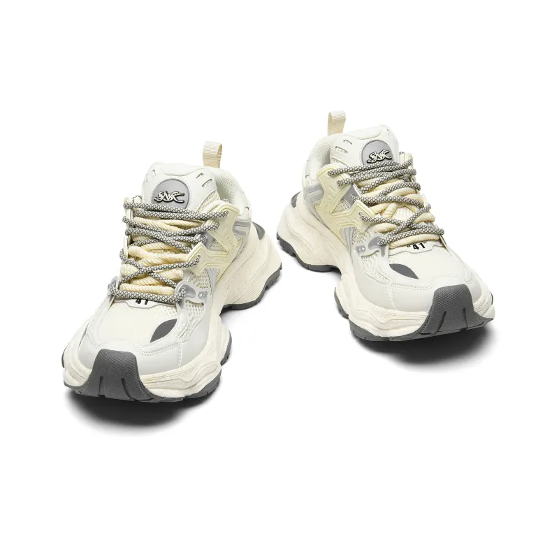 SNSK Dominant Collection Wear Resistant Breathable Height Increasing Low Top Chunky Sneakers Men's-3
