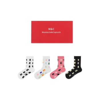 Montecto&Capsule Mid Calf Socks Unisex