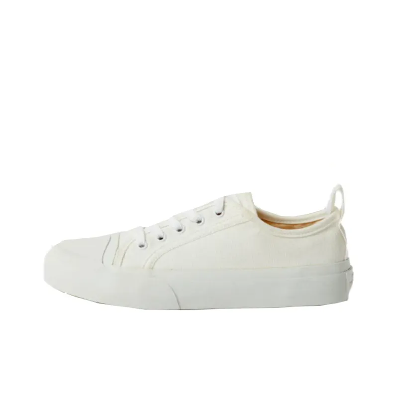STUDIO NICHOLSON Canvas Shoes Unisex White-0