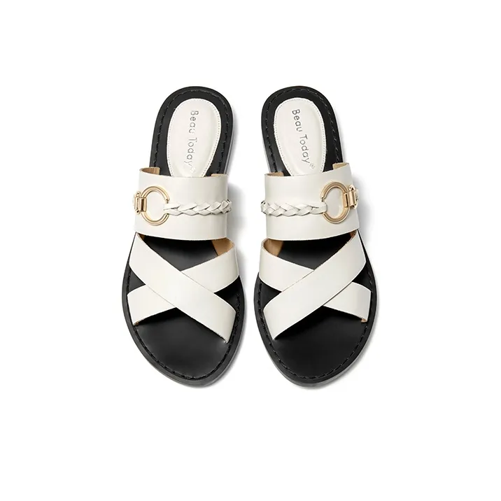 Beau Today Rubber Sole Slide Slippers Women's-4