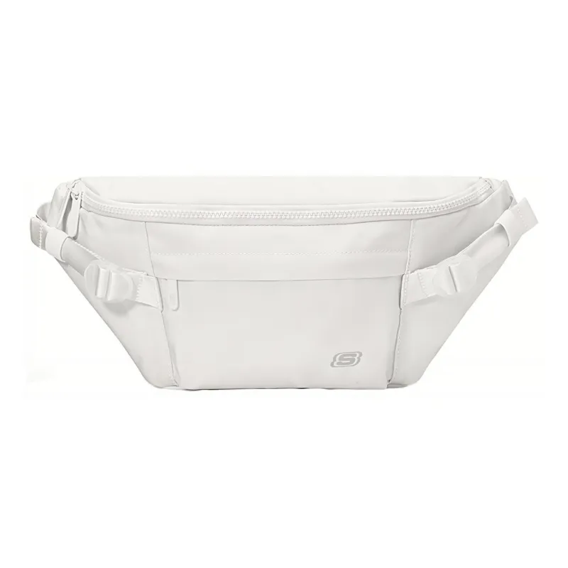 Skechers Fabric Cell Phone Pouch Fanny Pack Regular Unisex White-0