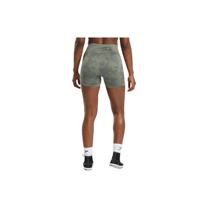 GYMSHARK ADAPT Sports Shorts Women's Pink Green Chalk-1