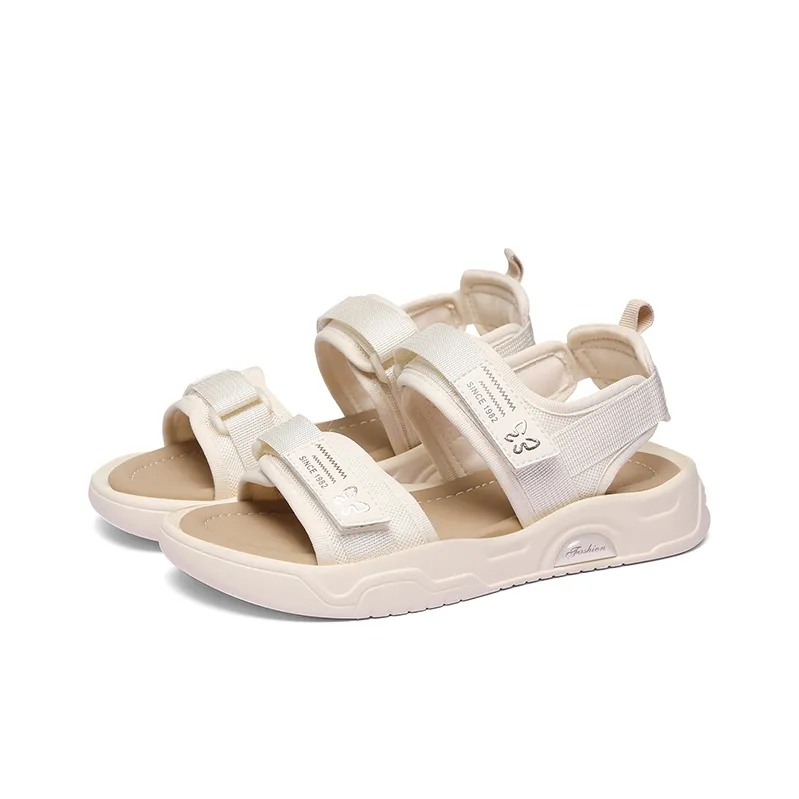 Golden Silk Rabbit Beach Sandals Women's-10