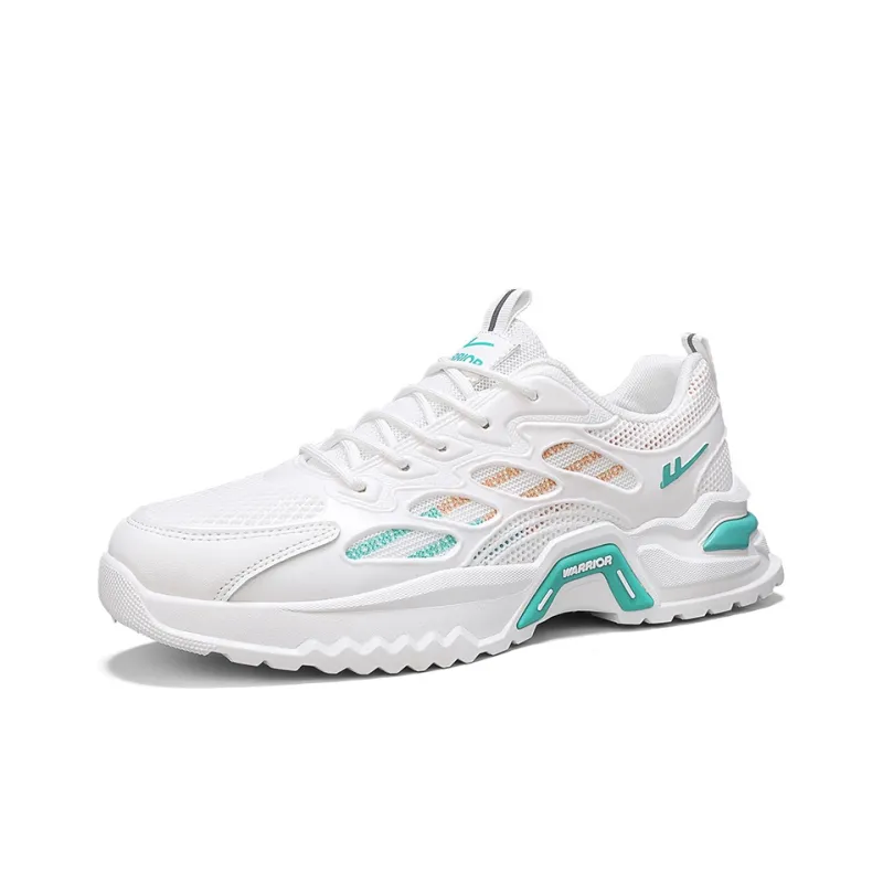 WARRIOR Chunky Sneakers Men Low Top Blue-2