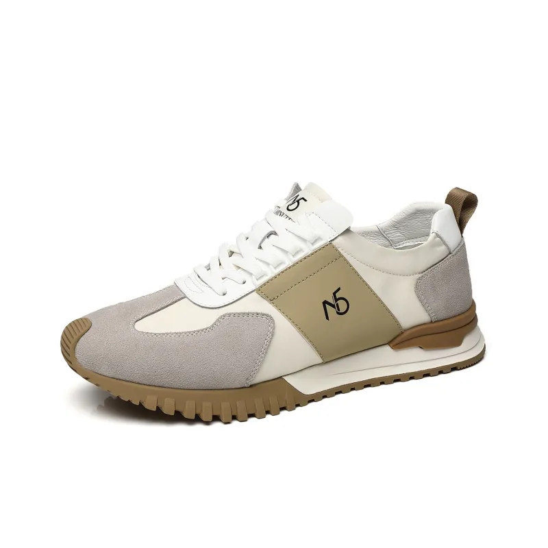 15 MINS Wear resistant And Lightweight Low Top Casual Shoes Men's White-1