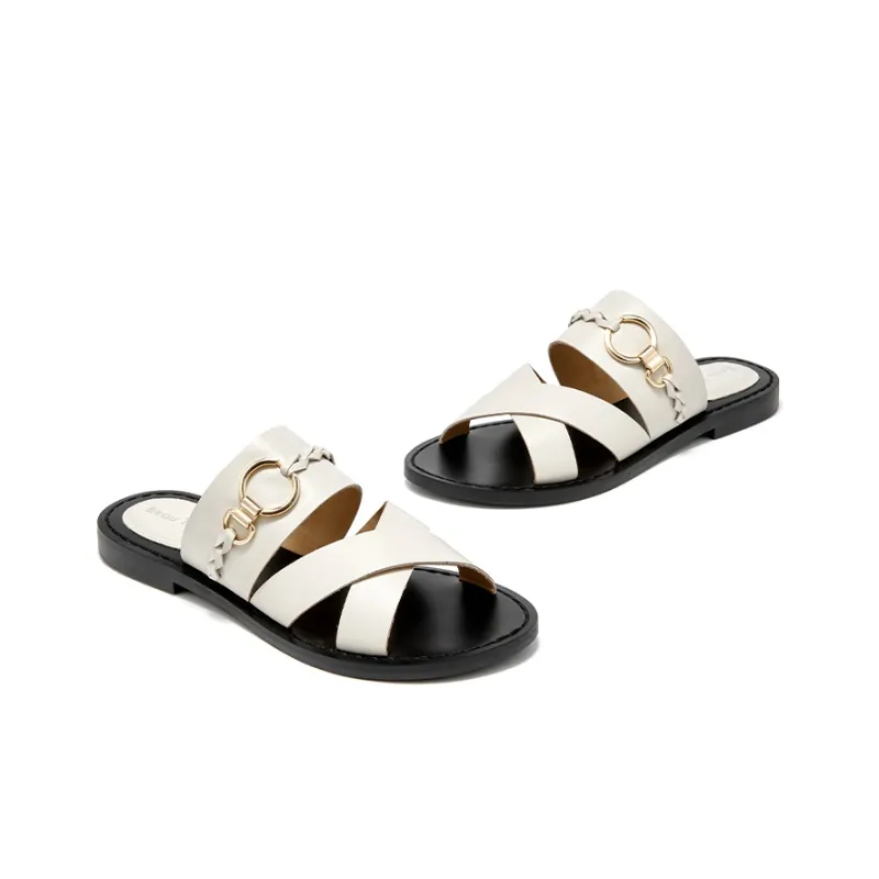 Beau Today Rubber Sole Slide Slippers Women's-3
