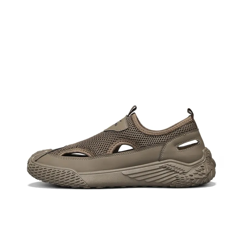 Warrior River Trekking Shoes Wear resistant, Lightweight, Breathable, And Non slip. Beach Sandals Men's Brown-0