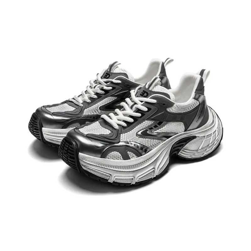 Meixi Height Increasing Low-Top Chunky Sneakers Men's-7