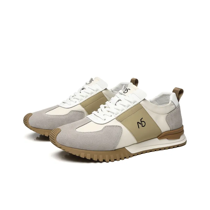 15 MINS Wear resistant And Lightweight Low Top Casual Shoes Men's White-2