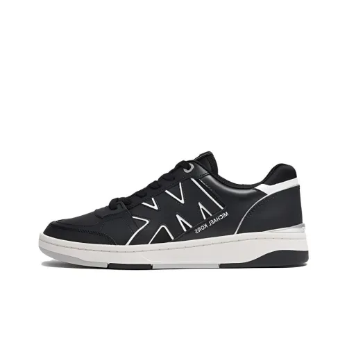 Michael Kors Rebel Lace-up Leather Sneakers