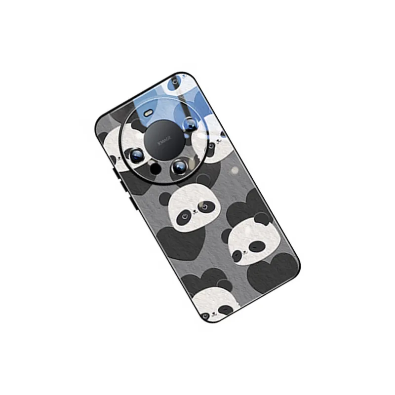 Sen Dog Glass Material Phone Cases Compatible With Huawei Mate60Pro/50/40 Original Design Refreshing-4