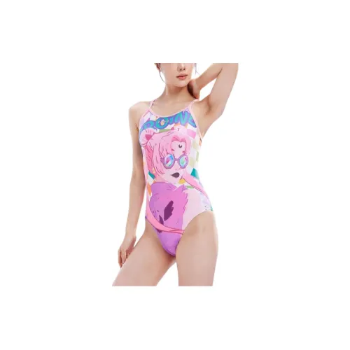 ZOKE One-Piece Swimsuits Women's Pink