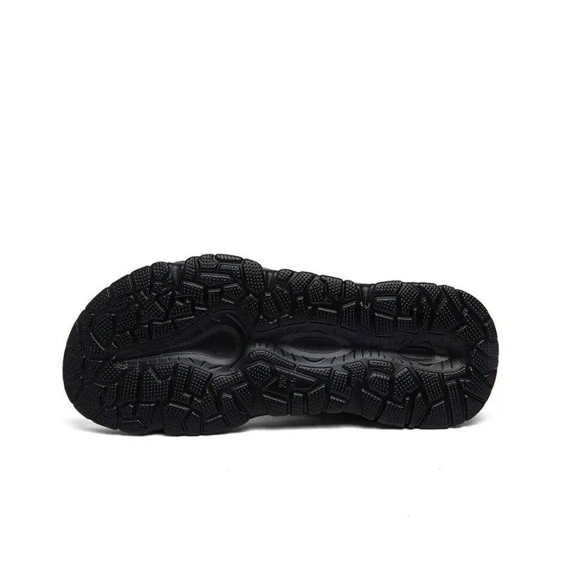 Warrior Casual Chef Shoes Beach Sandals Men's Black-1