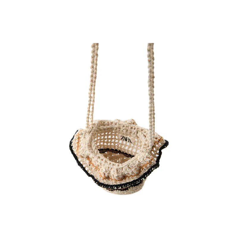 ZARA Polyester Bucket Bags Shoulder Bags Regular Women's-3