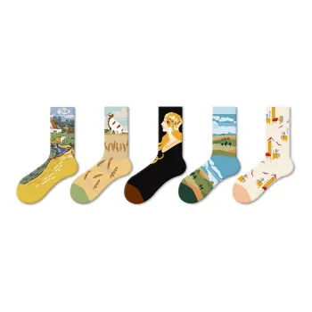 JKN Unisex Mid Calf Socks