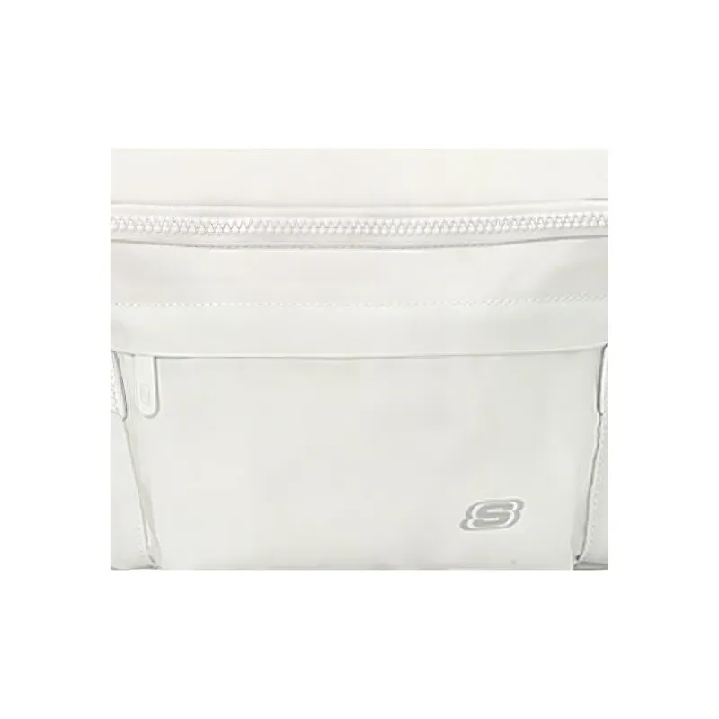 Skechers Fabric Cell Phone Pouch Fanny Pack Regular Unisex White-4