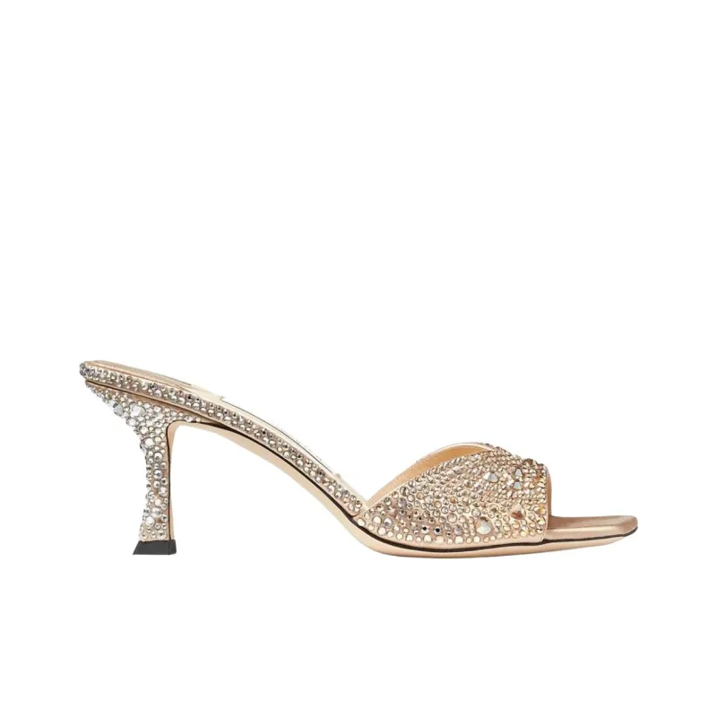 Jimmy Choo Skye 70mm Satin Mules-1