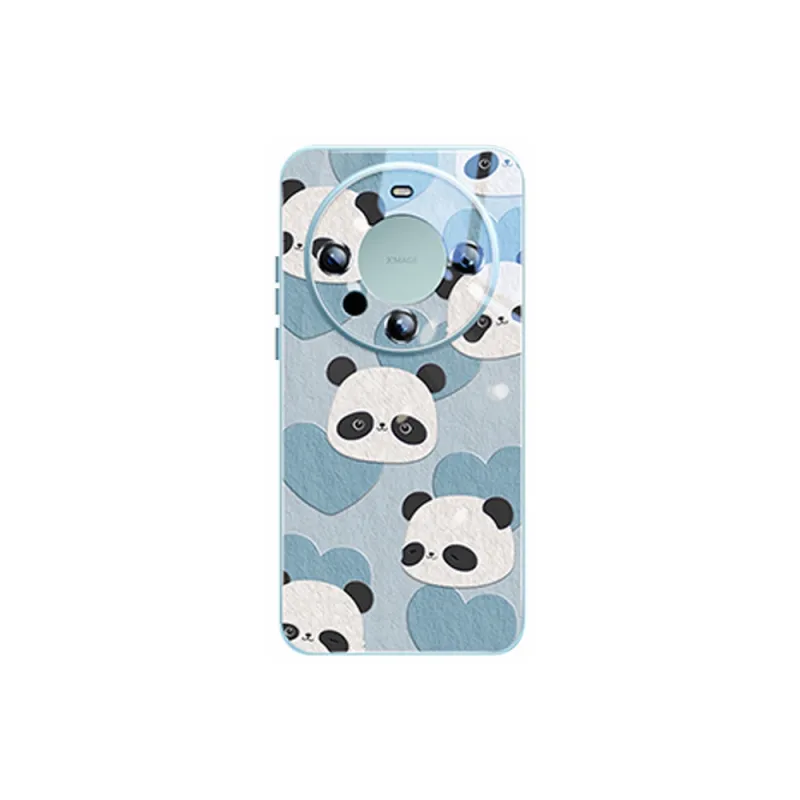 Sen Dog Glass Material Phone Cases Compatible With Huawei Mate60Pro/50/40 Original Design Refreshing-0