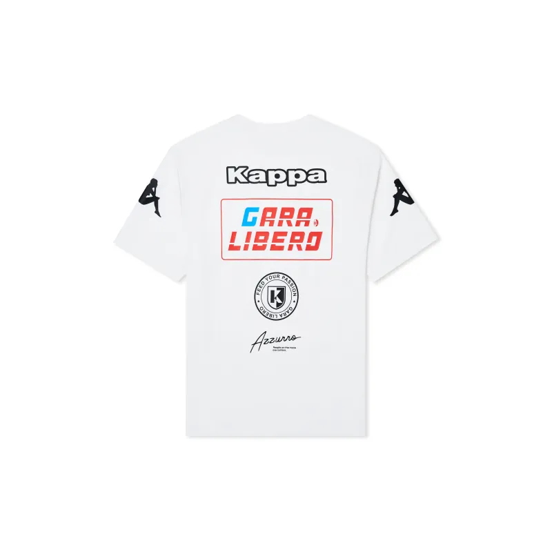 Kappa T-Shirt Men's Bleached White-1