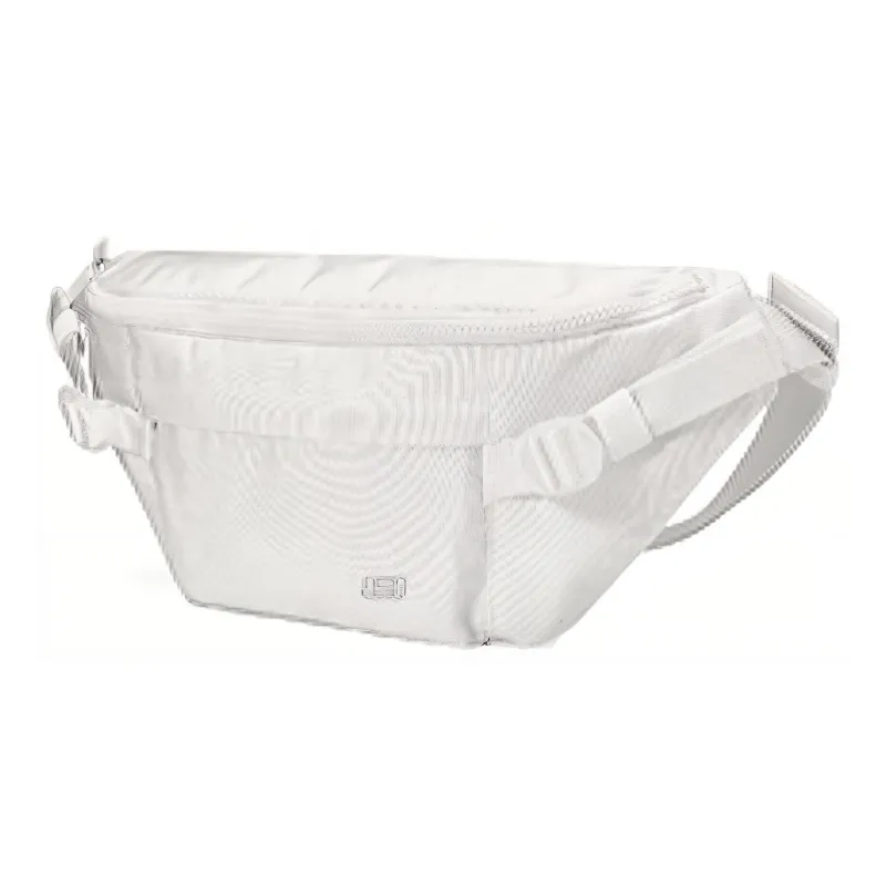 Skechers Fabric Cell Phone Pouch Fanny Pack Regular Unisex White-1