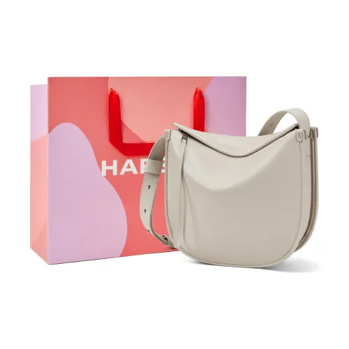 HARSON Crossbody Bag Off White With Shopping Bag