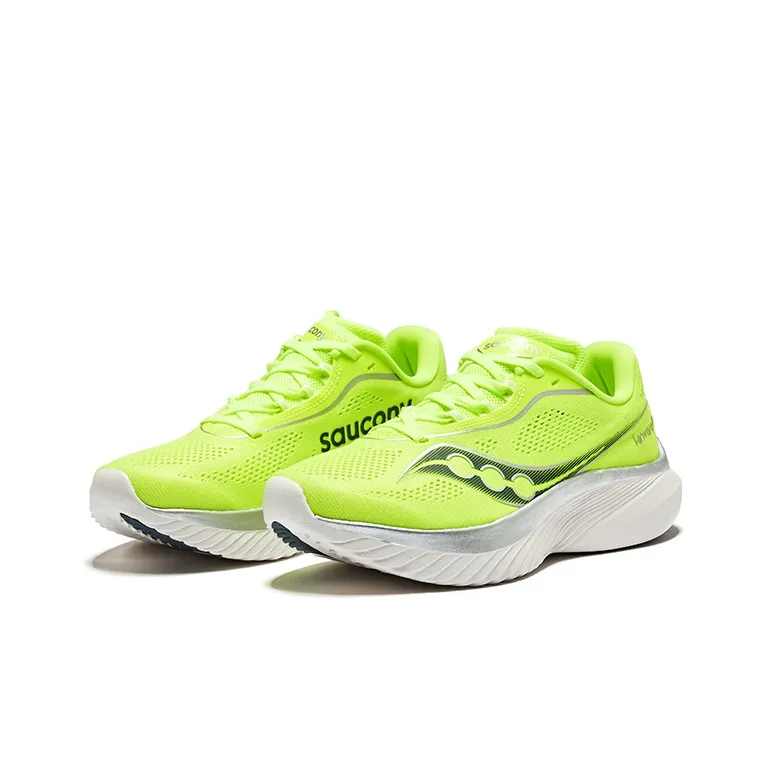 Saucony Kinvara 15 Citron Silver Women's-2
