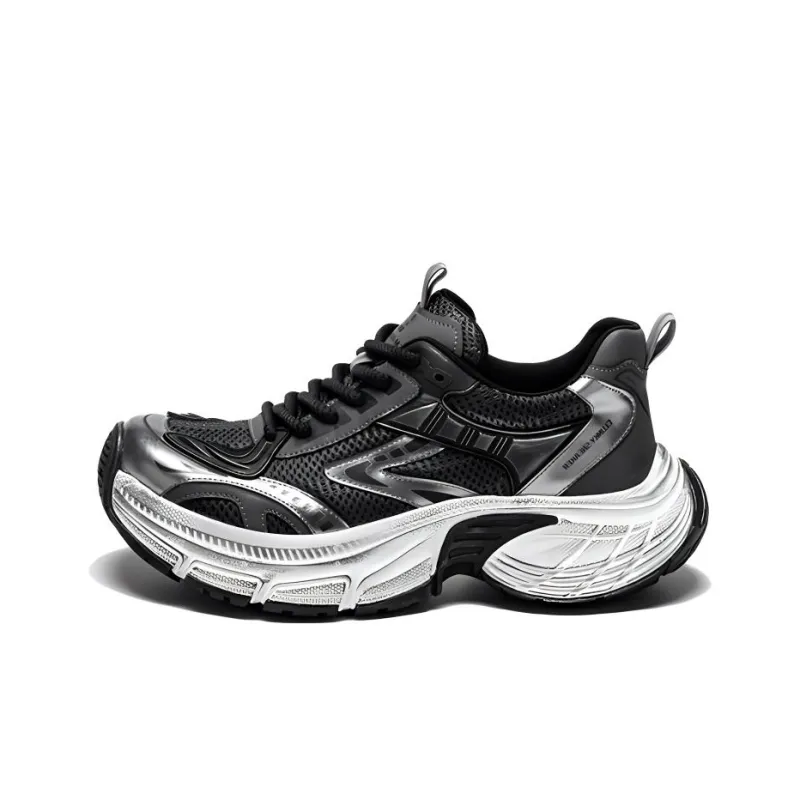 Meixi Height Increasing Low-Top Chunky Sneakers Men's-0