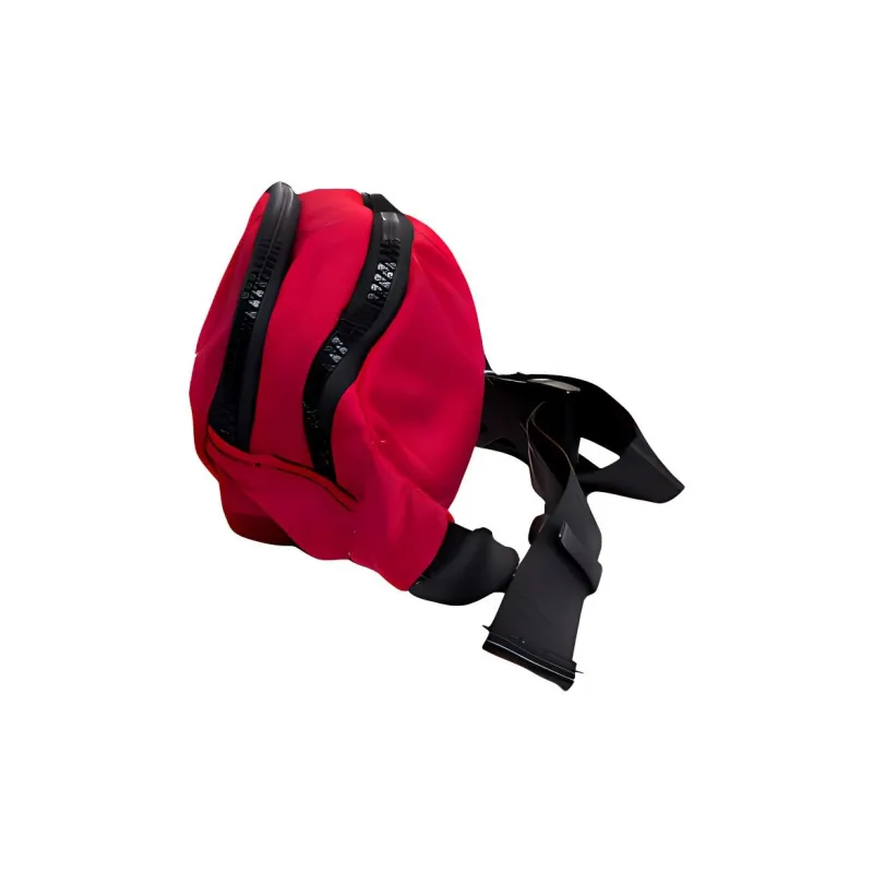 Jordan Polyester Crossbody Bag, Fanny Pack Regular Unisex Red-3