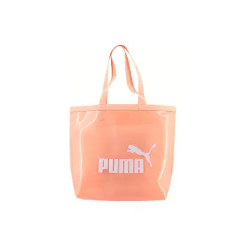 PUMA Cow Leather Handbag Regular Women's Orange