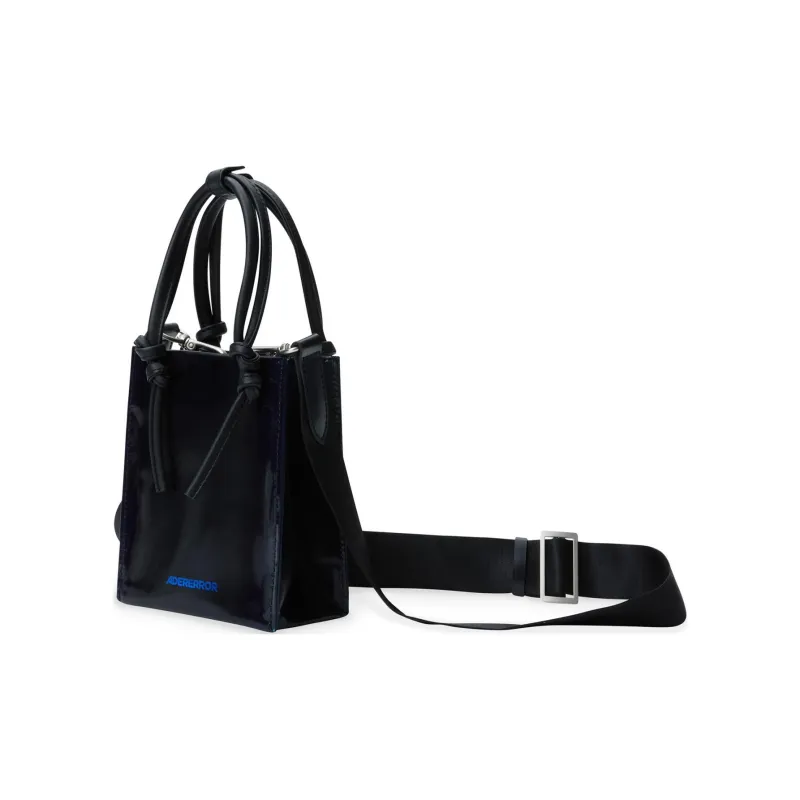 ADER ERROR Cow Leather Shoulder Bag, Crossbody Bag, Handbag Trumpets Men's Black-1