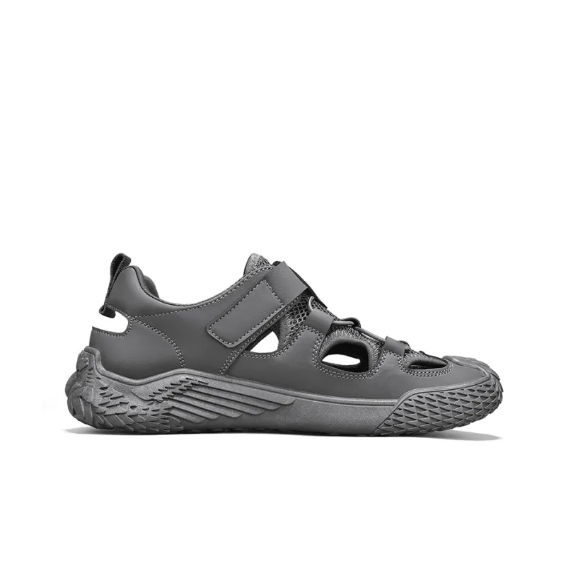 Warrior River Trekking Shoes Breathable And Wear resistant Beach Sandals Men's Gray-1