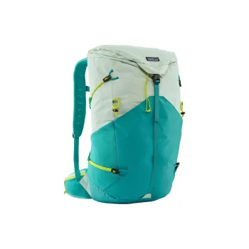 Patagonia Recycled Nylon Outdoor Hiking Bag Backpacks Unisex Light Green