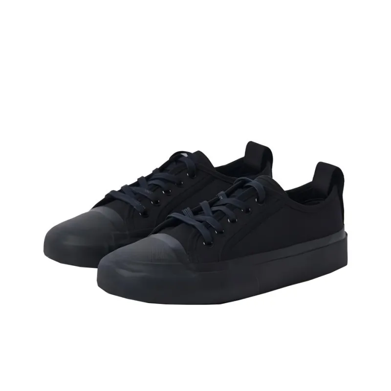 STUDIO NICHOLSON Canvas Shoes Unisex Dark Blue-2