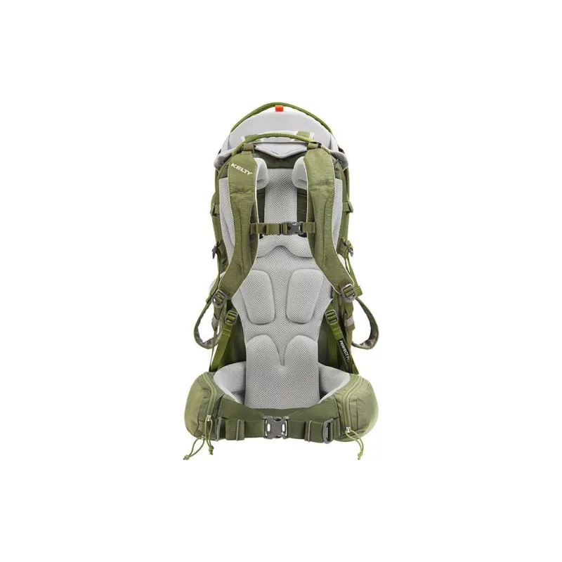 KELTY Polyester Blended With Nylon Outdoor Hiking Bag Backpacks Unisex Green-2