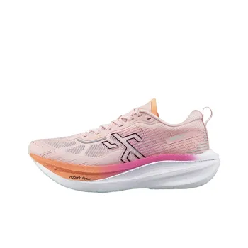 Dumb Cards Cushioning Anti-Slip And Wear-Resistant Lightweight Rebound Low-Top Running Shoes Unisex Mulan Pink