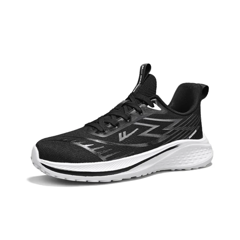 WARRIOR Running Shoes Men Low Top White Blue Yellow/Gray Blue Green/Gray Moon Orange/Black White-25