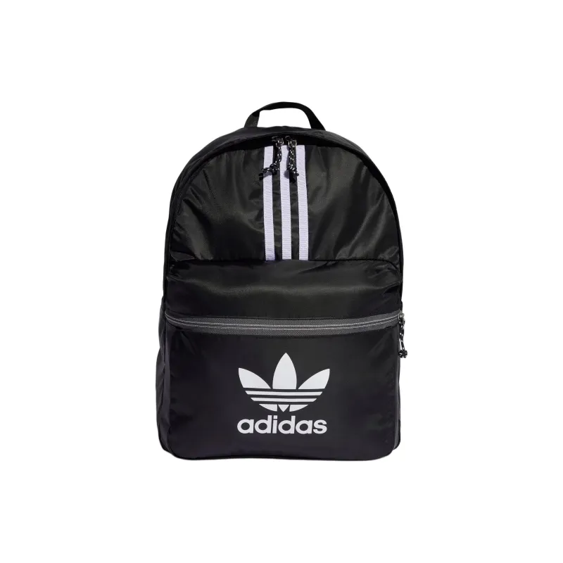Adidas Originals Recycled Polyamide Backpack Unisex Black-0